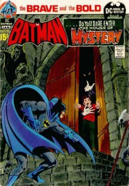 Brave and the Bold 93 - Dc - Batman - January - House Of Mystery - Wooden Door - Neal Adams