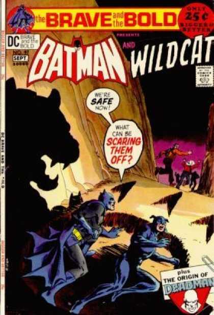 Brave and the Bold 97 - Batman Vs Beast - Batmans Twin - People Flee From Cat - Batman Falls Down - Huge Pawprint - Nick Cardy