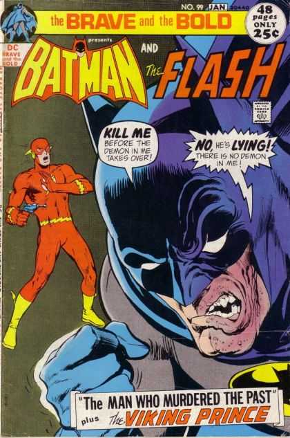 Brave and the Bold 99 - Batman - The Flash - Dc Comics - The Viking Prince - Yellow Boots - Neal Adams