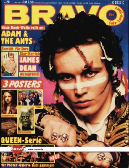 Bravo - 20/81, 07.05.1981 - Adam Ant (Adam & the Ants)