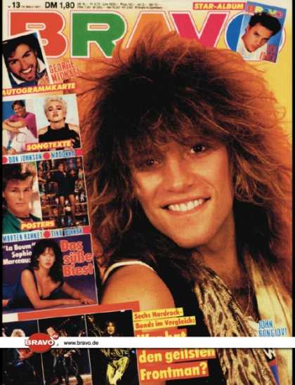 Bravo - 13/87, 19.03.1987 - Jon Bon Jovi