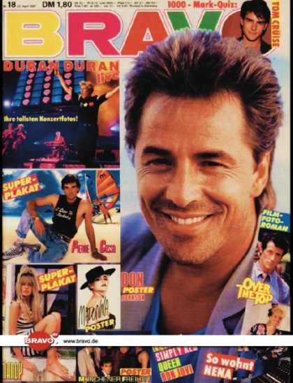 Bravo - 18/87, 23.04.1987 - Don Johnson (Miami Vice, TV Serie)