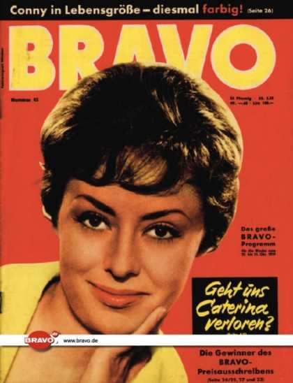 Bravo - 43/59, 20.10.1959 - Caterina Valente