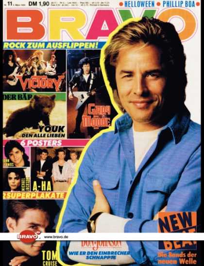 Bravo - 11/89, 09.03.1989 - Don Johnson (Miami Vice, TV Serie)