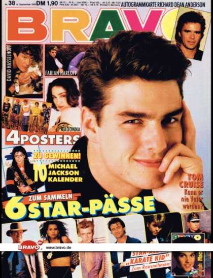 Bravo - 38/89, 14.09.1989 - Tom Cruise