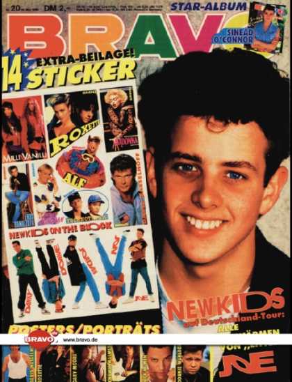 Bravo - 20/90, 10.05.1990 - Joey McIntyre (New Kids on the Block)