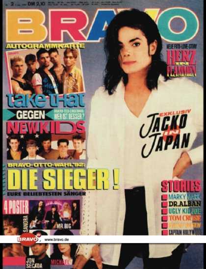 Bravo - 02/93, 07.01.1993 - Michael Jackson - Take That - New Kids on the Block