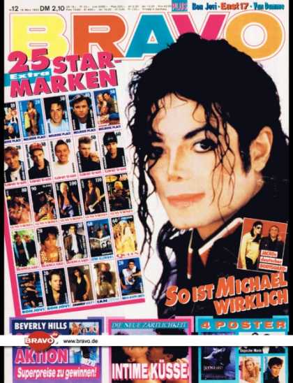 Bravo - 12/93, 18.03.1993 - Michael Jackson - Beverly Hills 90210 (TV Serie)
