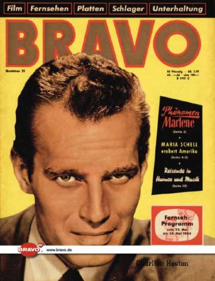 Bravo - 21/60, 17.05.1960 - Charlton Heston