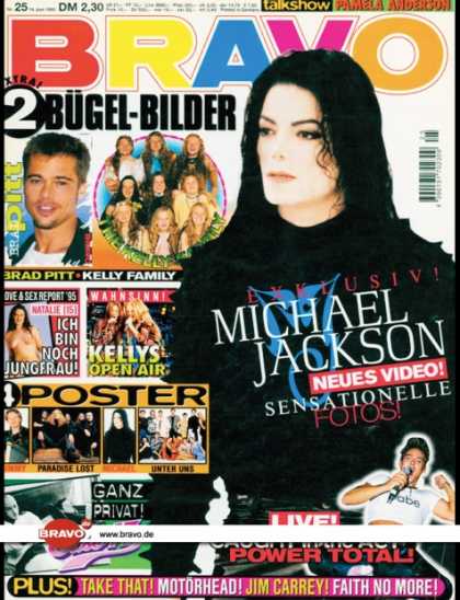 Bravo - 25/95, 14.06.1995 - Michael Jackson - Kelly Family - East 17 - Caught In The Act