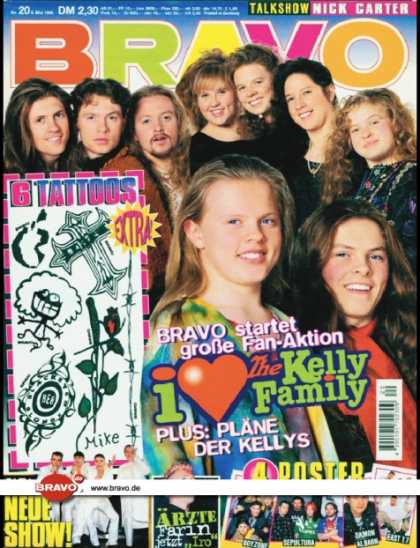 Bravo - 20/96, 09.05.1996 - Kelly Family - Caught in the Act - Farin Urlaub (Die ï¿½rz