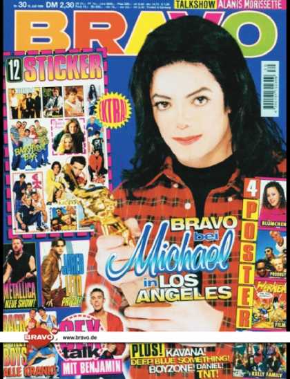 Bravo - 30/96, 18.07.1996 - Michael Jackson - Metallica - Jared Leto - Backstreet Boys