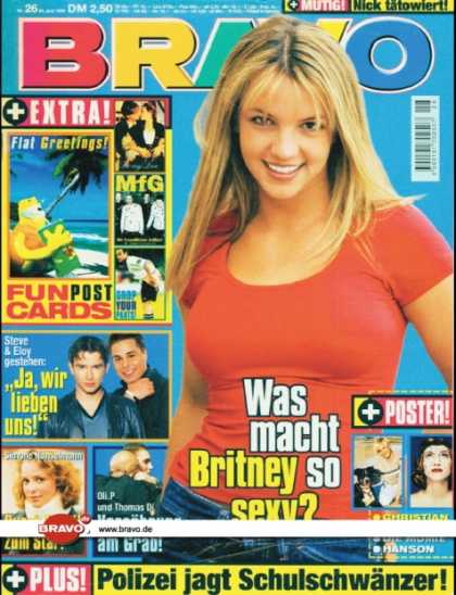 Bravo - 26/99, 24.06.1999 - Britney Spears - Steve & Eloy de Jong (Caught In The Act) -
