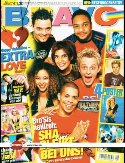 Bravo - 08/02, 13.02.2002 - Bro'Sis - Nelly - Britney Spears, Sarah Connor, Kylie Minogu