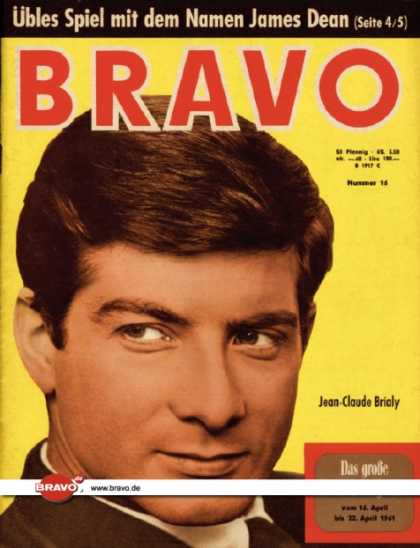 Bravo - 16/61, 11.04.1961 - Jean-Claude Brialy