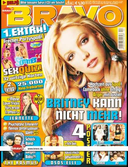 Bravo - 04/04, 14.01.2004 - Britney Spears - Jeanette Bidermann - The Rasmus - Elli Erl
