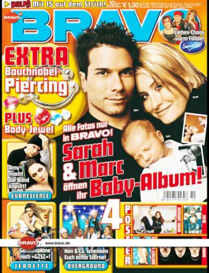Bravo - 10/04, 25.02.2004 - Sarah Connor, Marc Terenzi & Baby Tylor - Evernescence - Jea
