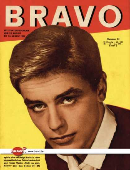 Bravo - 34/61, 15.08.1961 - Alain Delon