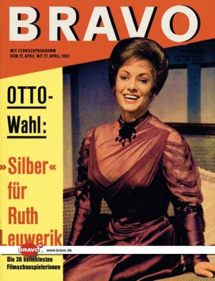 Bravo - 16/63, 16.04.1963 - Ruth Leuwerik