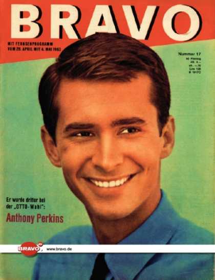 Bravo - 17/63, 23.04.1963 - Anthony Perkins