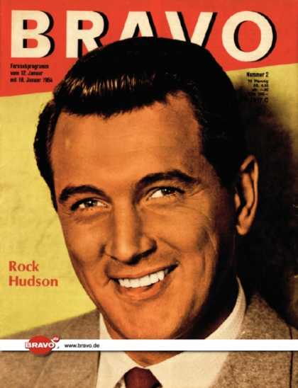 Bravo - 02/64, 07.01.1964 - Rock Hudson