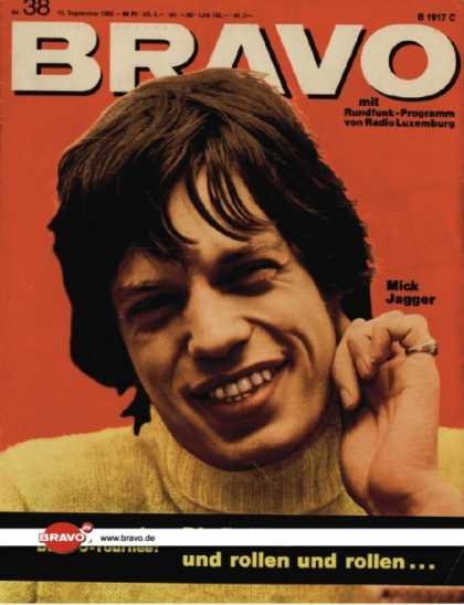 Bravo - 38/65, 13.09.1965 - Mick Jagger (Rolling Stones)