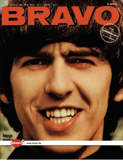 Bravo - 08/66, 14.02.1966 - George Harrison (Beatles)