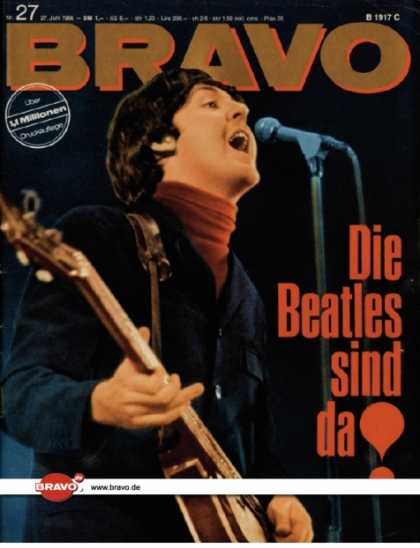 Bravo - 27/66, 27.06.1966 - Paul McCartney (Beatles)