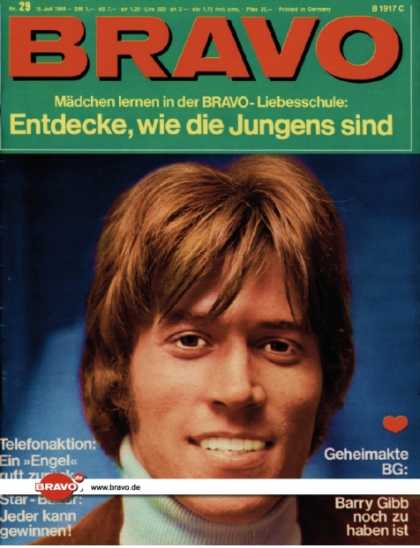 Bravo - 29/68, 15.07.1968 - Barry Gibb (Bee Gees)