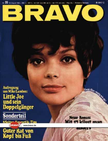 Bravo - 35/68, 26.08.1968 - Uschi Glas