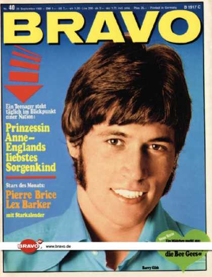 Bravo - 40/68, 30.09.1968 - Barry Gibb (Bee Gees)