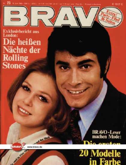 Bravo - 25/69, 16.06.1969 - Helga Anders & Roy Black