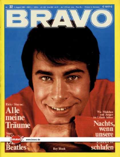 Bravo - 32/69, 04.08.1969 - Roy Black