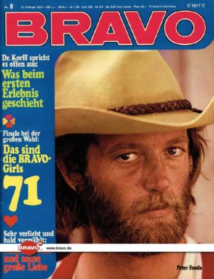 Bravo - 08/71, 15.02.1971 - Peter Fonda