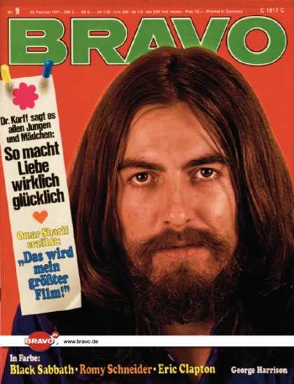Bravo - 09/71, 22.02.1971 - George Harrison (Beatles)