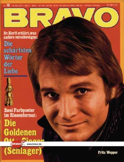 Bravo - 18/71, 26.04.1971 - Fritz Wepper