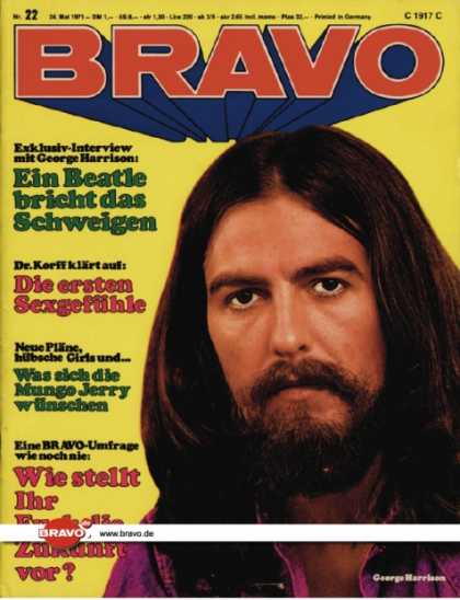 Bravo - 22/71, 24.05.1971 - George Harrison (Beatles)