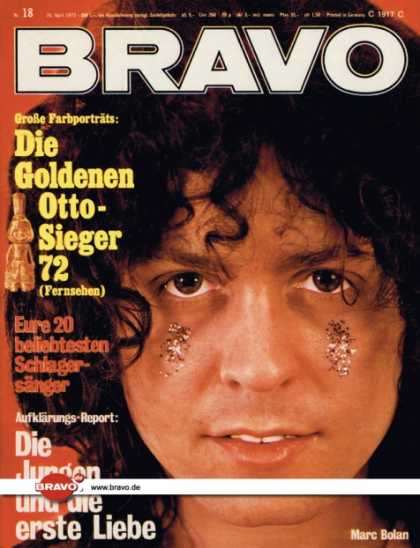 Bravo - 18/72, 26.04.1972 - Marc Bolan (T. Rex)