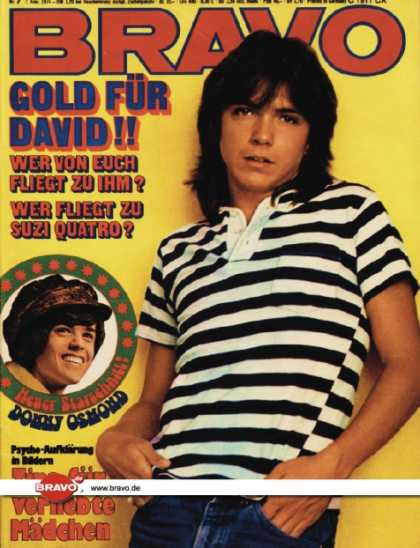 Bravo - 07/74, 07.02.1974 - David Cassidy