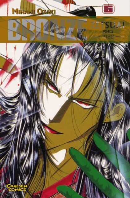 Bronze: Zetsuai Since 1989 6 - Carlsen Comics - Minami Ozaki - Green Fingers - Red Eyes - Black Hair