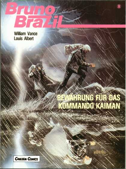 Bruno Brazil 5 - Rain - Lightning - Man - Hill - Moon