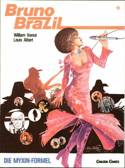 Bruno Brazil 6 - Bruno Brazil - William Vance - Louis Albert - Die Myxin Formel - Carlsen Comics