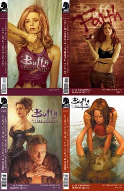 Buffy the Vampire Slayer Books - Buffy the Vampire Slayer Season 8 Set #5, #6, #7 and #8