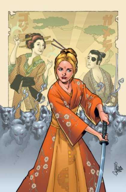 Buffy the Vampire Slayer Books - Buffy the Vampire Slayer Season 8 #12: Wolves at the Gate Part One (Variant Cove