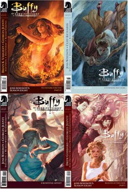 Buffy the Vampire Slayer Books - Buffy the Vampire Slayer Season 8 Set #9, #10, #11, #12