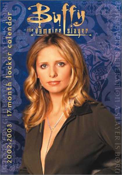 Buffy the Vampire Slayer Books - Buffy the Vampire Slayer Locker Calendar (2003)