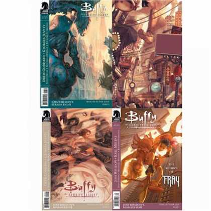 Buffy the Vampire Slayer Books - Buffy the Vampire Slayer Season Eight #13 #14 #15 and #16