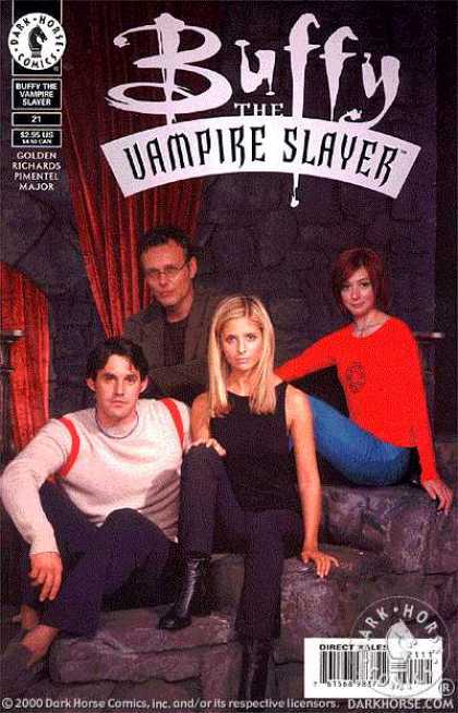 Buffy the Vampire Slayer 21 - Buffy And Friends - Stone - Dungeon - Red Woman - Buffy Vs The Vampire