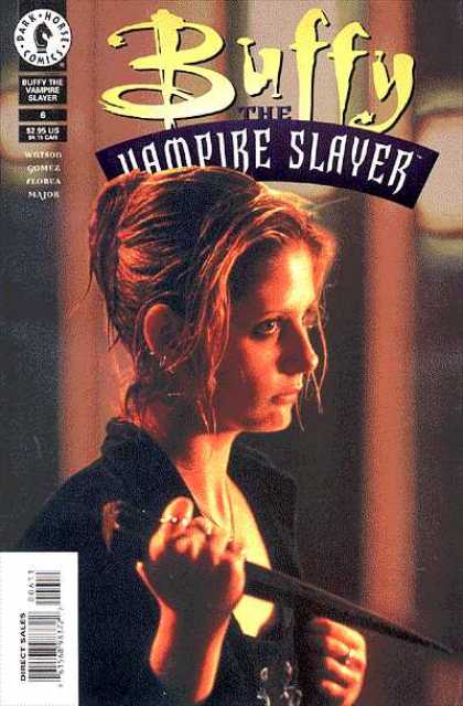 Buffy the Vampire Slayer 6 - Wet Hair - Holding Stake - Clensing Fist - Number 6 - Buffy - Arthur Adams