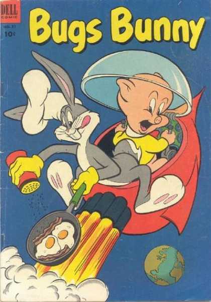 Bugs Bunny 31 - Eggs - Porky Pig - Bacon - Salt